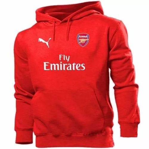 Blusa Moleton Arsenal Futebol - Casaco De Frio Times - Emporio Rezende