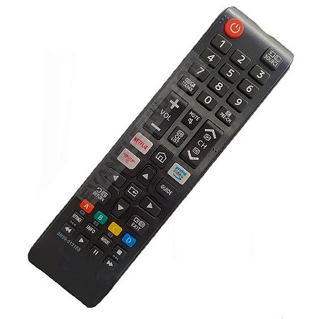 Controle Remoto TV LED Samsung BN59-01315B com Netflix / Prime Video / Rakuten TV (Smart TV)