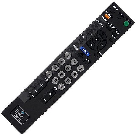 Controle Remoto TV LCD Sony Bravia RM-YA008 / KLV-26NL14A / KLV-32L400A / KLV-32NL14A / KLV-37L400A / KLV-37NL14A