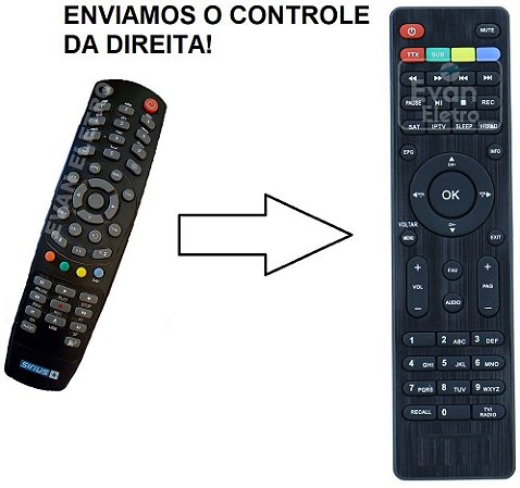 Controle Remoto para Probox PB 180 U-Tube