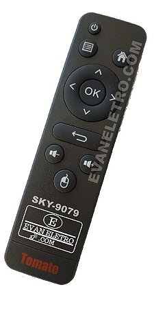 Controle Remoto Receptor Tv Box Tomate SKY 9079