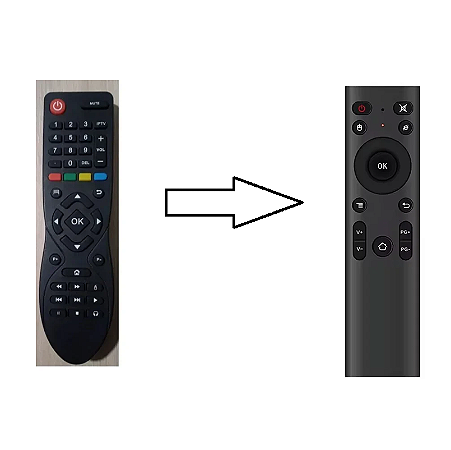 Controle remoto para TV BOX MXQ 4K Super