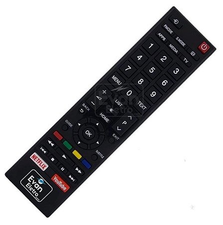 Controle Remoto TV Toshiba 49L5865 (Smart TV)