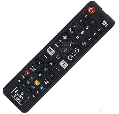 Controle Remoto TV Samsung UA55RU7100W ( Smart TV )