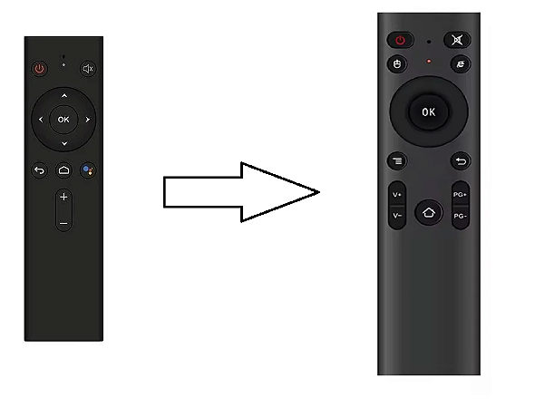 Controle Remoto Clonado Para Tv Box Mecool KM6 / KM1 / S905X2