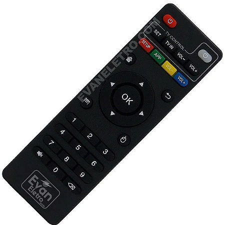 Controle Remoto para TV Box XmiTV-pro 16K