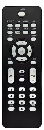 Controle Remoto para Aparelho de Som Philips FWM396 / FWM416 / FWM653X/78