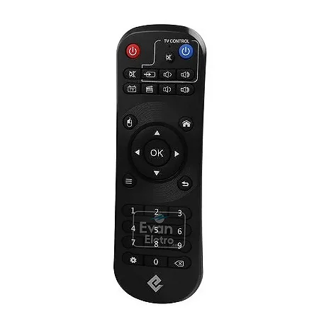 Controle remoto para Tv Box TVE T9