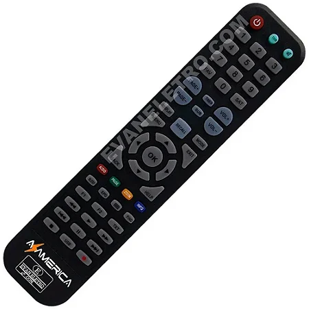 Controle Remoto Para Receptor Azamerica S2015