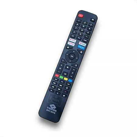 Controle Remoto genérico Para Smart Tv Vizzion Linux LE50UHD20 / LE43DF20 / SKY-9316