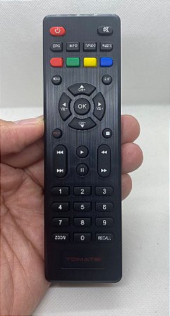 Controle Remoto Genérico Compatível com Conversor Digital Tomate Terrestrial ISDBT MCD-666