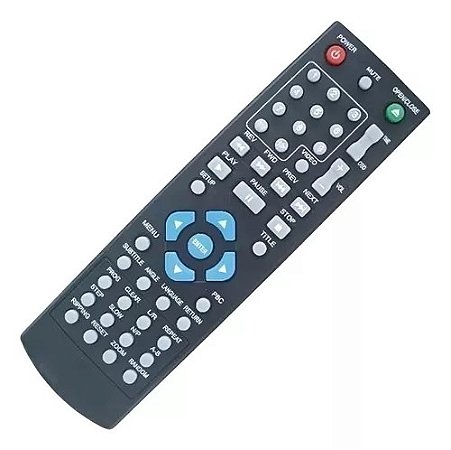 Controle Remoto compatível com Dvd Tectoy C101 / F250 / F251