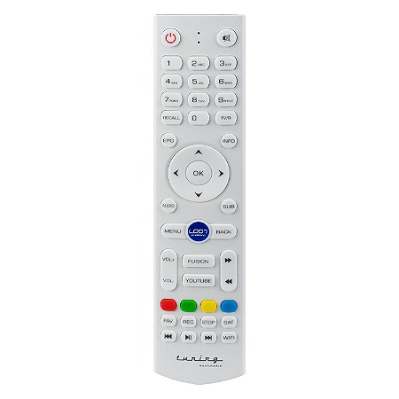 Controle remoto 100% Original para Receptor Tuning Fusion