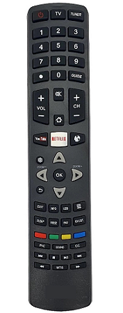 Controle Remoto Smart TV Toshiba CT-8505 / TCL L32S4900