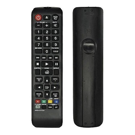 Controle Remoto Home Theater Samsung AH59-02533A / HT-F4500 / HT-FM45 / HT-H4500 / HT-H5500 / HT-HM55 / HT-J4100