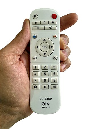 Controle Remoto para Receptor BTV SKY-9193 / LE-7402