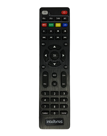 Controle Remoto Conversor Digital Intelbras RDS 800
