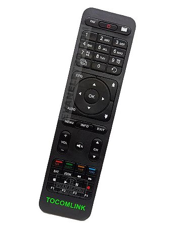 Controle Remoto Receptor Tocomlink TERRA HD +