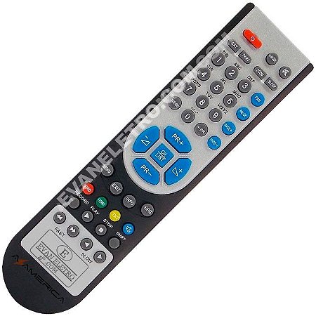 Controle Remoto 100% Original para Receptor Azamérica S922 BIG