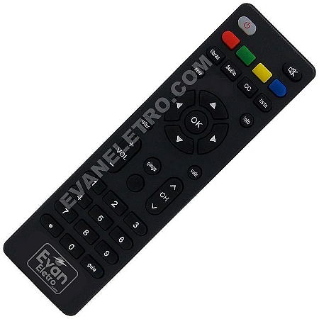 Controle Remoto Conversor Digital Positivo STB-2341