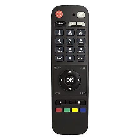 Controle Remoto 100% Original Receptor OneTV Dark