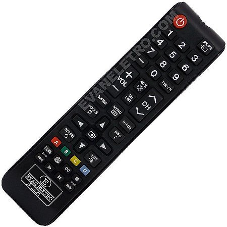 Controle Remoto TV LCD / LED Samsung BN64-02022D-00 / UN32EH5000GXZD