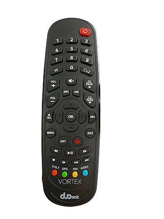 Controle Remoto para Receptor Duosat Vortex / Joy / Joy S / 100% Original