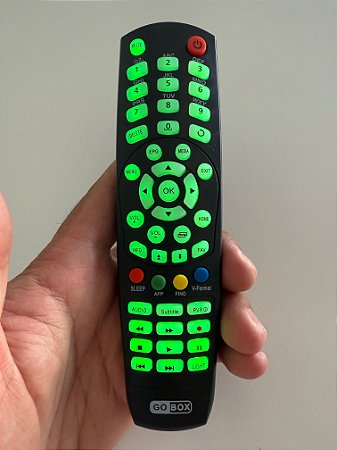 Controle Remoto 100% Original para Gobox X1