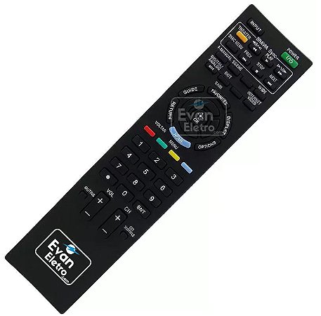 Controle Remoto TV Sony KDL-40BX405 / KDL-52EX707 / KDL-32EX707 / KDL-32EX715 / KDL-32EX717 / KDL-32EX605 / KDL-40EX705 / KDL-40EX406