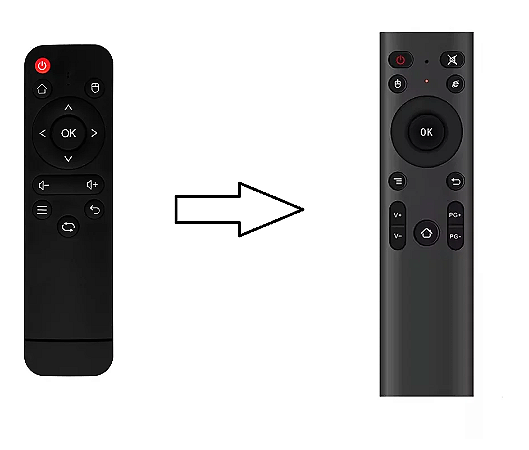 01 Controle Remoto Clonado para HTV Stick