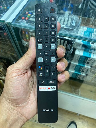 Controle remoto para TV TCL