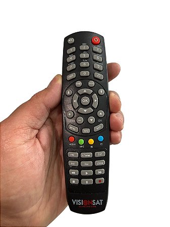 Controle Remoto 100% Original para Visionsat Space / Max / Play HD / Studio 3 HD