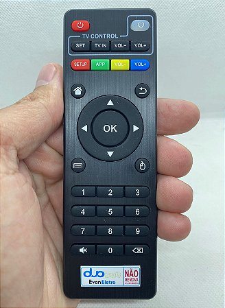 Controle Remoto Para Tv Box DuoTv Prime 4K