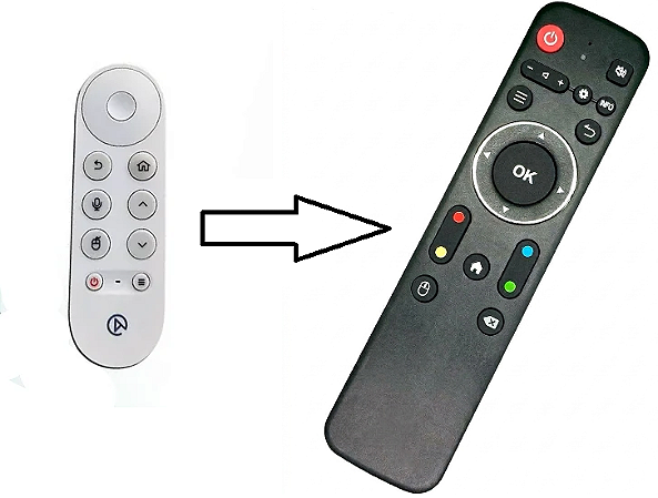 01 Controle Remoto Clonado Para UNITV V11 CAST / V12