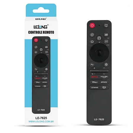 Controle Remoto para Smart Magic LG MR25GA / AKB76046604 2025 (Sem comando de Voz)
