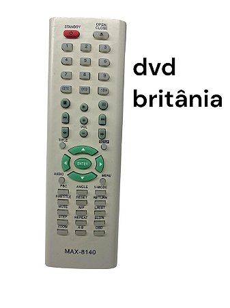 Controle Remoto para DVD Britania d3000w