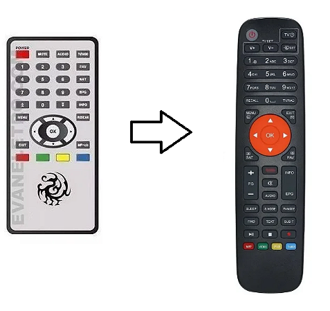 Controle Remoto Receptor MAXFLY THOR RAYO MF-4D4