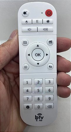 Controle Remoto 100% ORIGINAL para Receptor BTV B9 / B10 / BX / B11