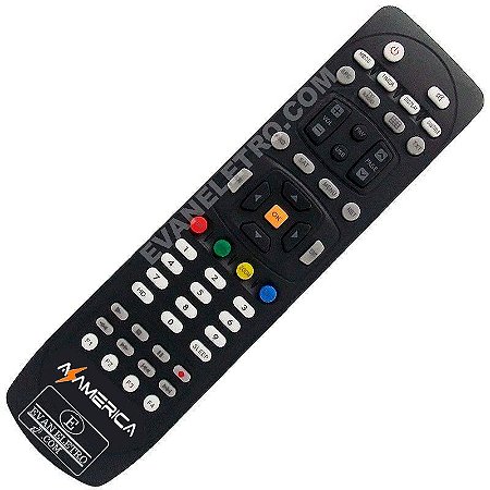 Controle Remoto Para Receptor Azamérica S1007+