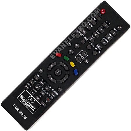 Controle Remoto Para Receptor Azbox RBR-2026