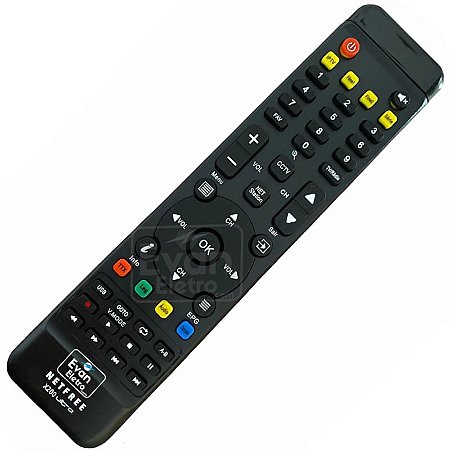 Controle Remoto Receptor NetFree X200 Ultra HD