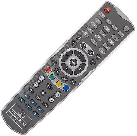 Controle Remoto Receptor Newsat Tiger HD