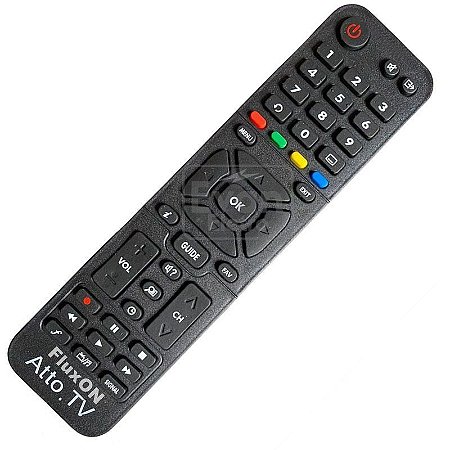 Controle Remoto Para Receptor Atto .TV Fluxon