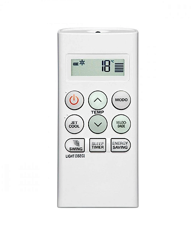 Controle Remoto Compatível com Ar Condicionado LG AKB73598004 / Akb74295304 / AKB74295303 / AKB73756206 / AKB73875901 / AKB73756220 / AKB73875902