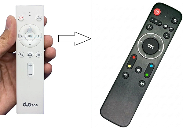 Controle Remoto Clonado Para Tv Box Duosat Pulse