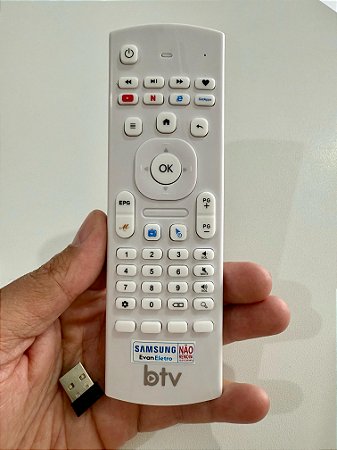 Controle Remoto para Receptor BTV Express / BTV B8 / Btv 9 / B9 / E9