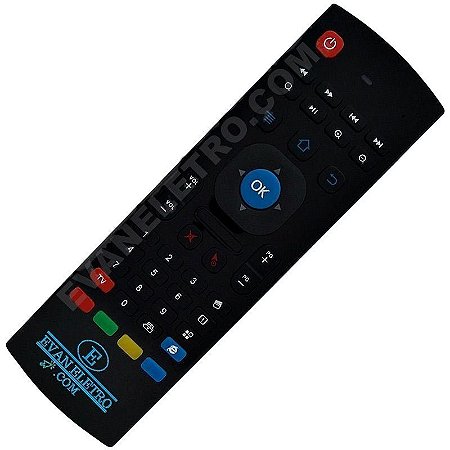 Controle Remoto para Receptor Tigre /  Tigre 2 / TV 2 / A1 / A2 / A3 / B7