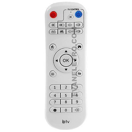 Controle Remoto para Receptor BTV B8