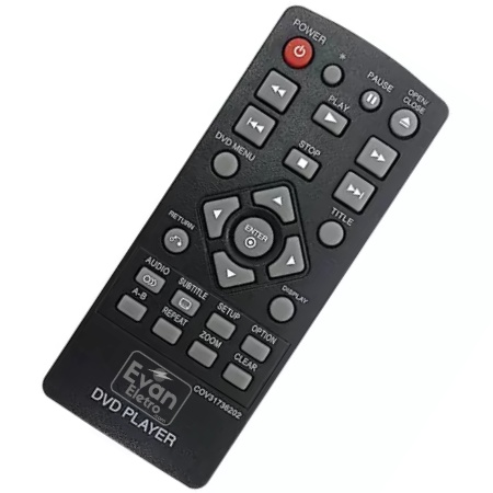Controle para DVD LG COV31736202 / DPB2 / SKY-7098 / LE-7098 / DP132 / DP132ABRALLK