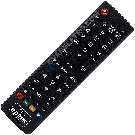 Controle Remoto TV LCD / LED LG AKB73975709